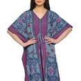 thumbnail image 4 of Moomaya Long Caftan Maxi Dress Beach Swimwear Cover Up Womens Kaftan Plus Size, 4 of 6