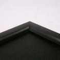 thumbnail image 5 of Slide In 24x36 Inch Poster Frame, 0.93 Inch Black Color Aluminum Profile, Mitered Corners, Single Sided, 5 of 5
