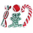 thumbnail image 3 of Bangcool Dog Bite Toy Interactive Cute Pet Chew Rope Dog Tooth Cleaning Toy for Christmas, 3 of 10