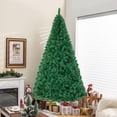thumbnail image 3 of Gymax 8Ft Green Holiday Season Artificial PVC Christmas Tree Indoor Outdoor Stand, 3 of 10