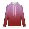 thumbnail image 6 of GigrtiJin Men's Oversized Pullover Hoodies Gradient Color Hooded Drawstring Long Sleeve Sweatshirt with Pocket Trendy Workout Tops, 6 of 6