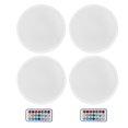 thumbnail image 2 of Bombilla de foco LED que cambia de color RGB de 3W con control remoto para dormitorio, pasillo, bar de hotel, 85265V (GU10 RVB blanc chaud), 2 of 14