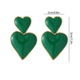 thumbnail image 3 of Pendientes de San Valentín, pendientes de San Valentín para mujer, regalos de San Valentín para ella, pendientes de corazón para mujer, joyería de moda para adolescentes, niñas y adolescentes, pendien, 3 of 7