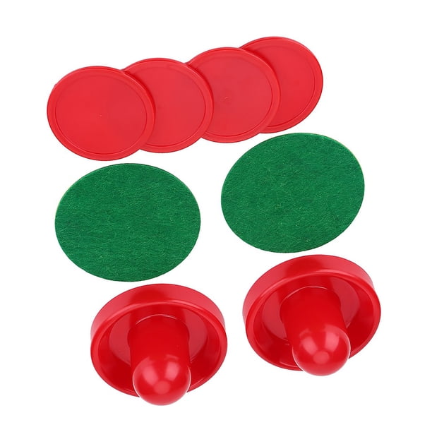 JUEGO DE EMPUJADORES Y DISCOS DE HOCKEY SOBRE HIELO, Repuesto para Juegos de Mesa, Gran Accesorio para Entusiastas del hockey Sobre Hielo