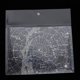 thumbnail image 4 of Carpeta de documentos premium con botón a presión, transparente y plateada Claro + plata, 4 of 9