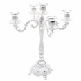 thumbnail image 3 of 5-Arm Candelabra Taper Candlestick Candle Holder Wedding Decorations, 3 of 12