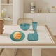thumbnail image 5 of Suministros de cocina, juegos de cubiertos, utensilios de cocina, juego de utensilios de cocina, juego de vajilla de paja de 8 piezas que incluye cuchillos, tenedores, cucharas, tazones y platos, jueg, 5 of 5
