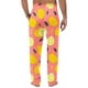 thumbnail image 5 of Pantalones largos para hombre con estampado de cintura elástica y bolsillo con cordón, pantalones largos de poliéster para hombre, 5 of 5