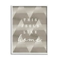 thumbnail image 5 of Stupell Industries This Feels Like Home Mountain Pattern Typography Framed Wall Art, 11 x 14, Design by Lil' Rue, 5 of 5
