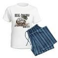 thumbnail image 5 of CafePress - Real Cowgirls Aint Afraid Of Dirt Pajamas - Women's Short Sleeve Print T-Shirt and Pants Light Cotton Pajama Set, 5 of 7