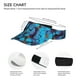 thumbnail image 3 of Balery Blue Butterflies Gorra deportiva con visera ajustable para mujer y hombre (talla única), 3 of 7