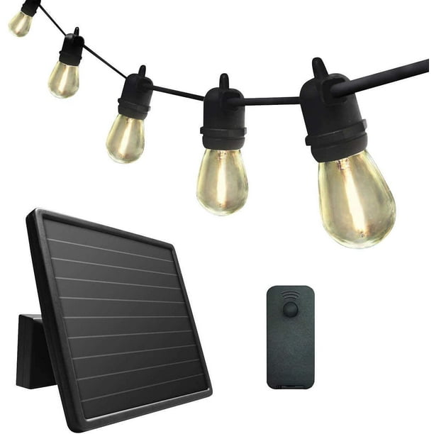 Sunforce 35' Solar LED String Lights with Remote Control