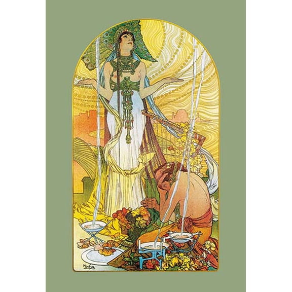 Salammbo Museum quality giclee print canvas wrap(20" x 30")