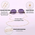 GJX Ludlz Women Eyeglass Chain Sunglasses Strap Holder Reading Glasses