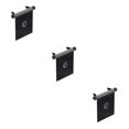 thumbnail image 2 of Justharion Black Garbage Can Auto Organizer With Phone Holder Plastic Portable Removable 3Set, 2 of 6