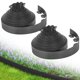 thumbnail image 1 of Kit de borde para jardín FunFanso 7,5 cm x 30,5 m negro, 1 of 6