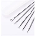 thumbnail image 3 of Removedor de espinillas, tratamiento para el acné, exprimidor de espinillas, kit de cuidado de la piel facial, imperfecciones de comedones profesionales, extractor de cicatrices, 5 piezas, 3 of 5