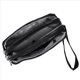 thumbnail image 5 of 2X Las Mujeres Pequenas de la Carpeta de la Arruga El Bolso del Telefono de la Tela Cremalleras Portatiles Bolsa de Cosmeticos Negro, 5 of 9