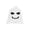 A003- White, variant on 2 Pack Halloween Leaf Bags 30X24 Inch Purple Spooky Face Outdoor Halloween Decorations Yard Lawn Porch Decor for Trick Or Treat Leaves Party Supplies