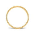 thumbnail image 4 of 14K Yellow Gold 4mm Flat Wedding Band Ring with Step Edge, 4 of 6