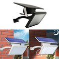 thumbnail image 1 of Lámpara colgante de lámpara colgante de seguridad para exteriores para cobertizos interiores Gazebo Porche, Panel solar ajustable, Luz blanca negra shamjiam Panel de luz al aire libre, 1 of 8