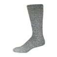 thumbnail image 4 of 6 Pairs of Extra Soft Non Binding Diabetic Socks (Marled Heather Grey, Sock Size 10-13), 4 of 7