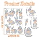 thumbnail image 4 of Películas para ventanas 3D electrostáticas, calcomanías creativas y elegantes para ventanas, reutilizables (gato), 4 of 4