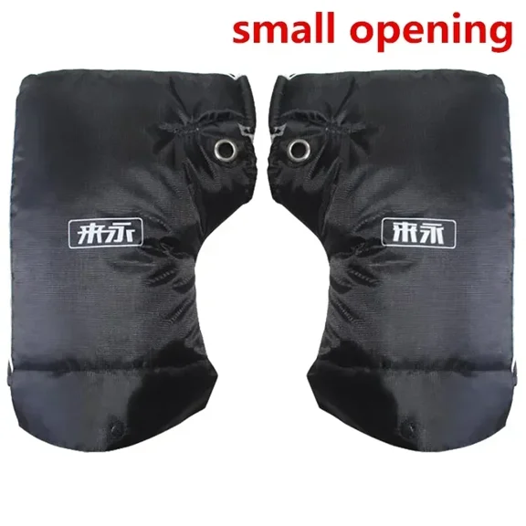 36x24cm Waterproof Motorbike/Scooter Handlebar Gloves Winter Handlebar Grip Hand Muffs Bike Gloves Scooter Mitts Hand Warmer