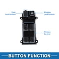 thumbnail image 3 of Interruptor de ventana eléctrica delantero izquierdo único para Honda Civic 2006-2011 No.35750SNAA01, 3 of 7