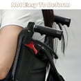 thumbnail image 3 of HAMPPLIES 1Pair Black Plastic Wheelchair Brake Handle Universal Fits Transport Chairs Easy Install, 3 of 8