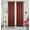 Spice, variant on Kate Aurora Modern Art Contemporary 2 Pack Light Filtering Grommet Top Curtains - Assorted Colors, 84 in. Long