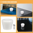 thumbnail image 3 of Coussinets d'Orteils pour Patins à Roulettes, 4 Ensembles en PU pour Patins Quad, 3 of 8
