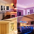thumbnail image 3 of Mistaha A C100-130V 9W LEDs RGB+CCT 6Inches Intelligent Recessed Lighting Downlight E26 Base Socket Holder, 3 of 8