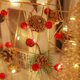 thumbnail image 3 of Guirnalda De Navidad Luz De Cadena Alimentado Por Batería Pinecone Red Berry Garland Light Para Árbol De Navidad Decoración De Fiesta De Acción De Gracias 2M / 6.56Ft 20 Leds Methold HA014918-00, 3 of 6