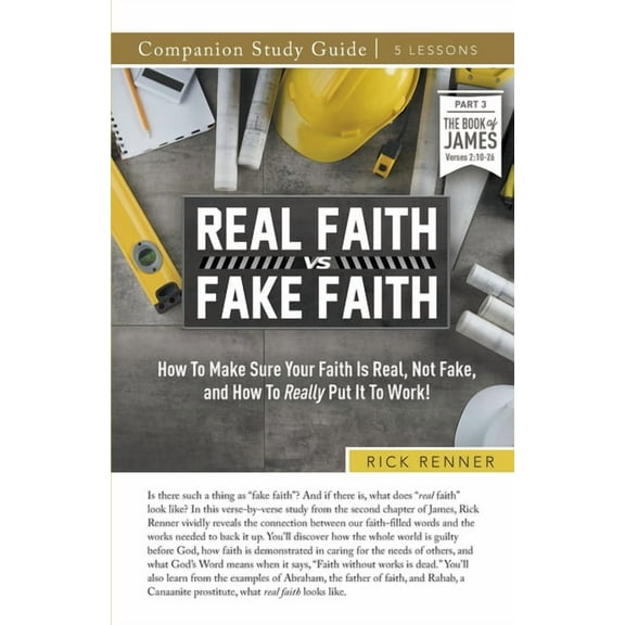 Real Faith vs. Fake Faith Study Guide, (Paperback)