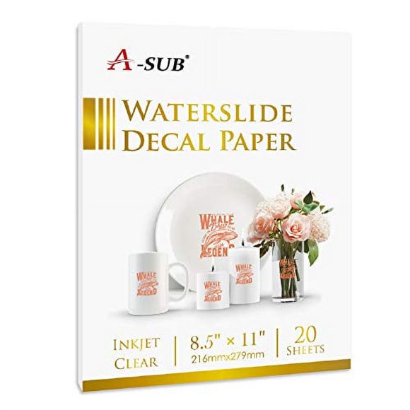 Inkjet Waterslide Decal Paper