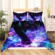 thumbnail image 3 of Juego de cama tamaño completo 3D Animal Print Funda Nórdica Wildlife Duvet Cover Set, 3 of 8
