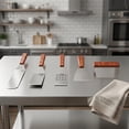 thumbnail image 2 of Unique Bargains Heat-Resistant Dishwasher Safe Kitchen Spatula Set Silver-A 5Pcs, 2 of 5