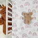 thumbnail image 2 of 1 manta para bebé infantil mini arcoíris 75*100, 2 of 6
