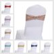 thumbnail image 5 of 10 Uds. Fajas para sillas, bandas de LICRA elásticas con lentejuelas, decoración de lazos decorativos para decoración de fundas para sillas de casa, fiesta de boda, 5 of 5