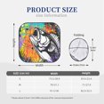 thumbnail image 3 of Cauagu Fishing Bass Cauagu {designName} Print Foldable Car Windshield Sun Shade | Front Windshield Shade for Sun | Fits Small Sedans, Mini SUVs, Hatchbacks-Large, 3 of 6