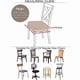 thumbnail image 2 of Set Of 6 Chair Seat Covers For Dining Room Kitchen Chairs, 2 of 5
