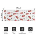 thumbnail image 5 of Red Christmas Truck Pattern Door Rugs,Washable Non Slip Door Mats Indoor,Decorative Door Mats,Entry Mat Indoor for Entrance,Bedroom,Kitchen,Bathroom,16"x47", 5 of 6