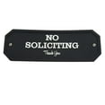 thumbnail image 2 of Flexible Garden Caution Warning Sign, Rust Free , Weather/Fade Resistant, NO SOLISITING_1, 2 of 8