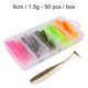 thumbnail image 3 of 50x T Tail Soft Lure Cebo de pesca artificial Tackle para agua dulce 5cm 1g Ndcxsfigh Para Estrenar, 3 of 7