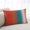 Blue Red, variant on Red Teal Orange Ombre Throw Pillow Covers, Modern Art Aesthetics Abstract Soft Breathable Pillow Cases with Invisible Zipper for Sleeping, Toddler Pillowcases for Couch Bed Sofa Chair 12x20 Inches