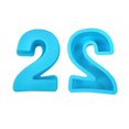 thumbnail image 1 of RXIRUCGD Birthday Number Silicone Cake Mold Pizza Pan Baking Cake Bread Kitchen DIY Mould, 1 of 1