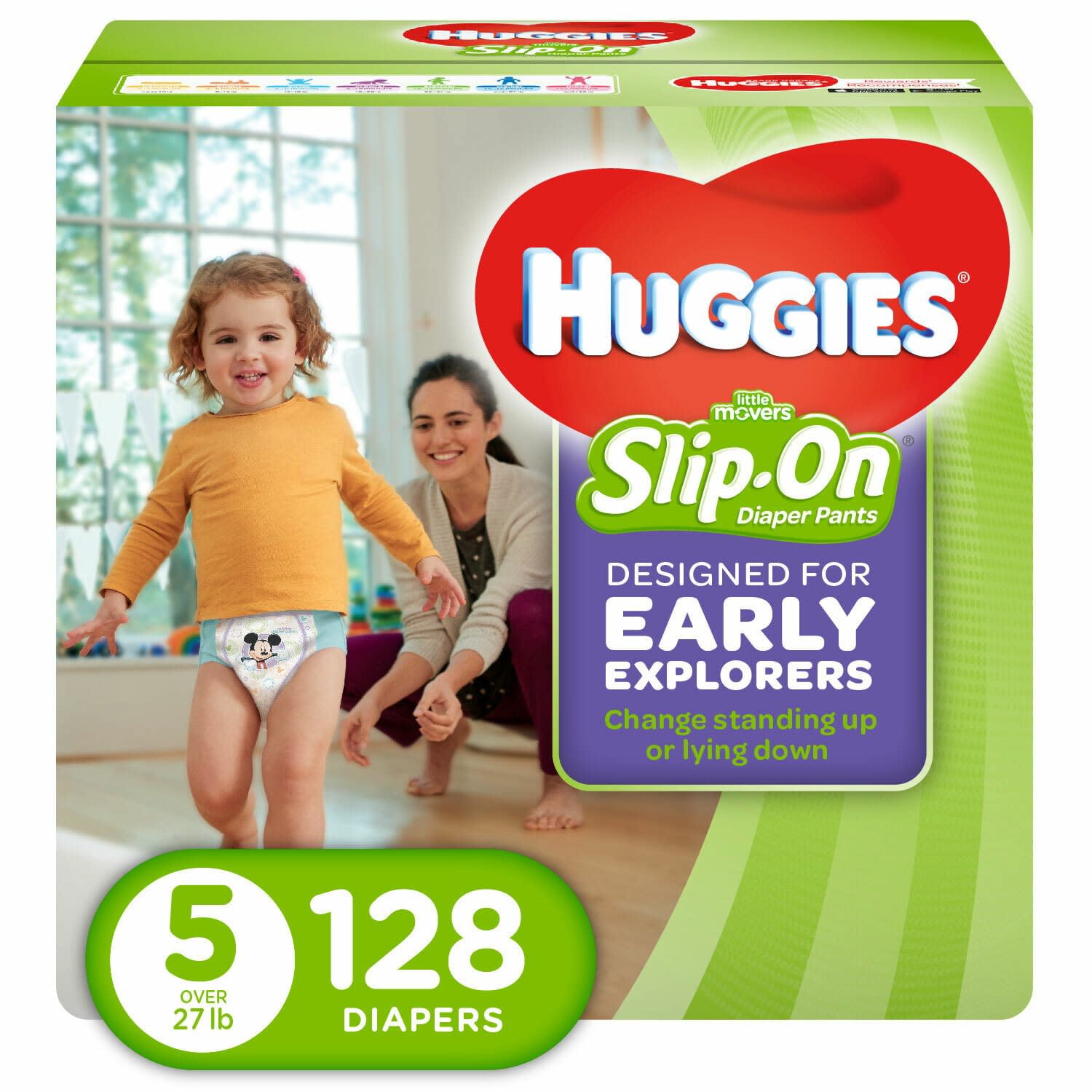 Vintage 92 huggies step 4 10diapers