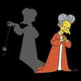 thumbnail image 2 of Men's The Simpsons Mr. Burns Dracula Graphic Tee Black Small, 2 of 5