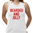 thumbnail image 2 of Bearded and Jolly Women's Muscle Tank 2X-Large White, 2 of 5